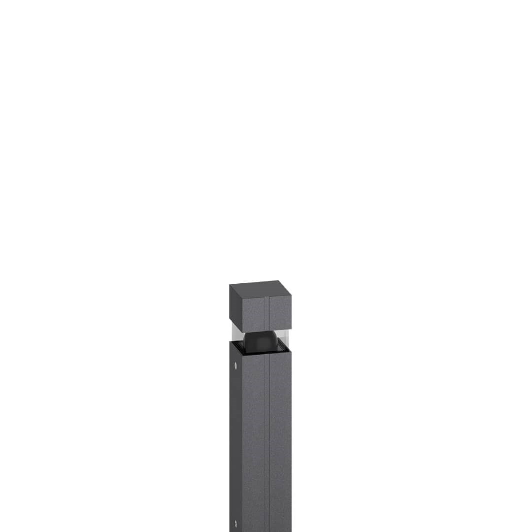 Светильник-столбик MiniQuadro Dark Wood 300 360° Ghidini GH1315